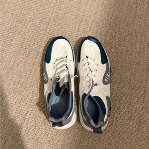 Nike Cream and Navy Sneakers